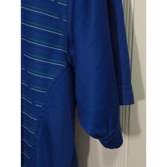 Bolle Mens Blue Performance Golf Polo Shirt Medium - Picture 6 of 10